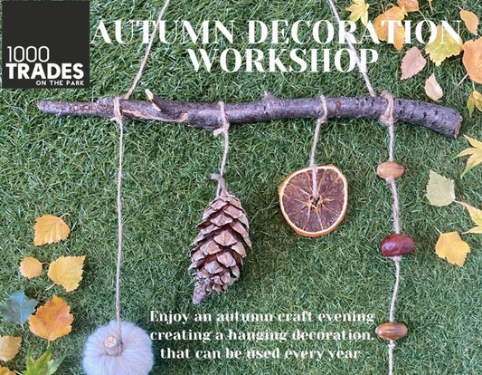 Autumn Craft Workshop Sunday 26 Oct 6pm